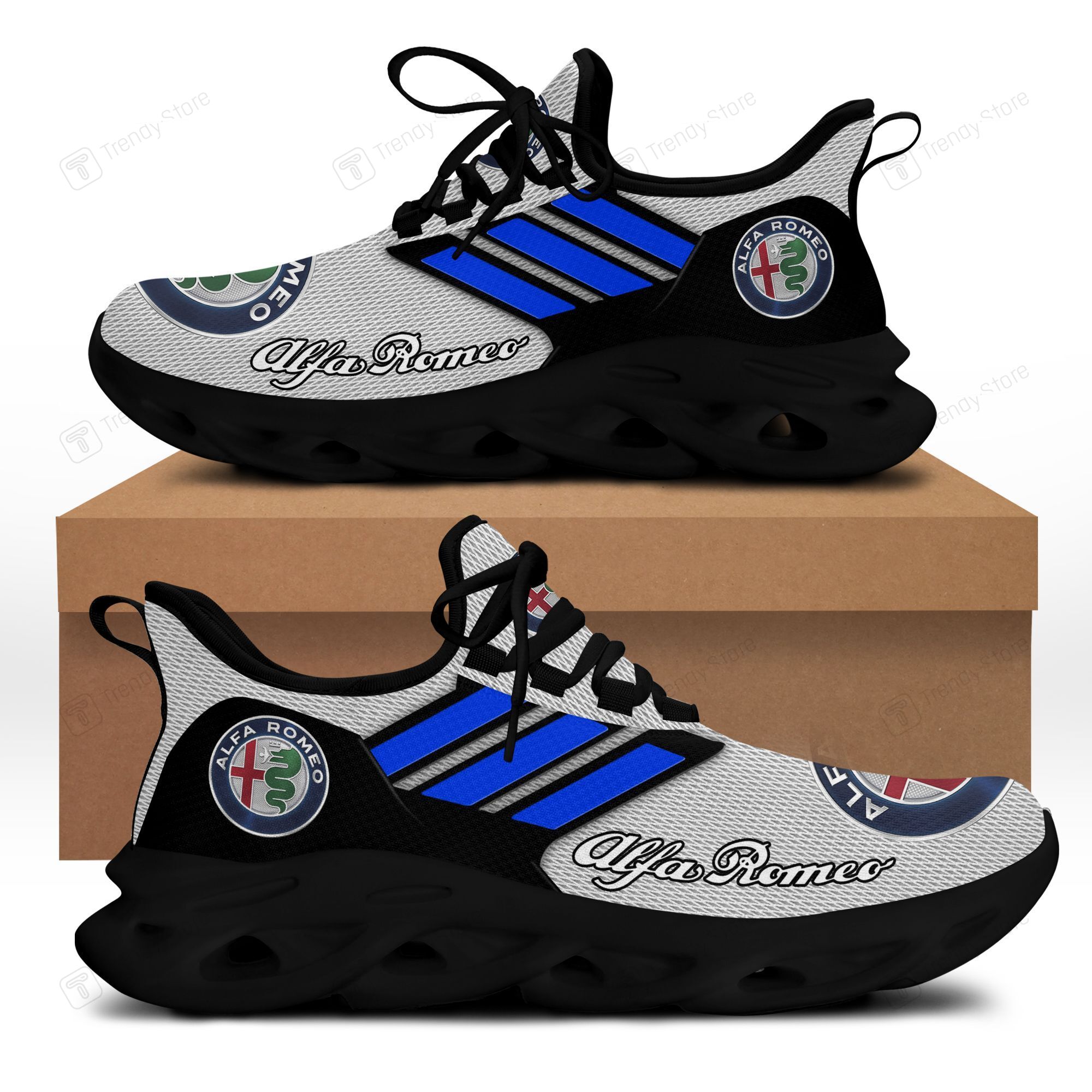 Alfa Romeo Bs Running Shoes Ver 2 (Blue) – Ride Clothing Shop