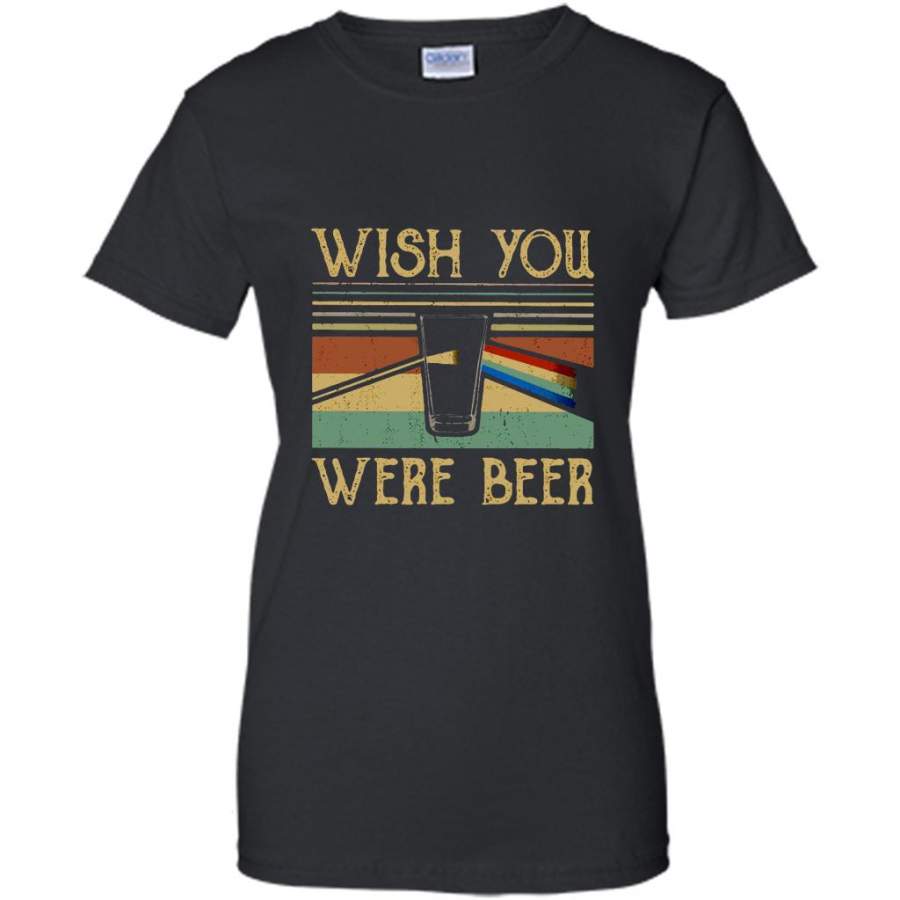 Pink Floyd Vintage Wish You Were Beer – Gildan Women Shirt