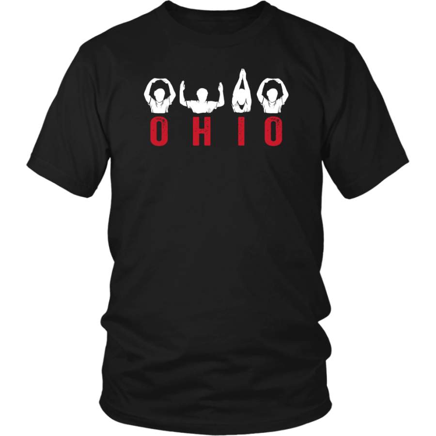 Ohio State Shirt Proud To Be Ohioan Letters Root T Shirt