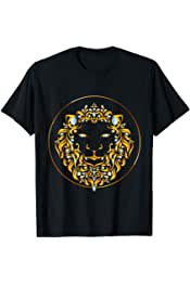 Zodiac Astrology Leo Lion Horoscope Birthday Sign T-Shirt