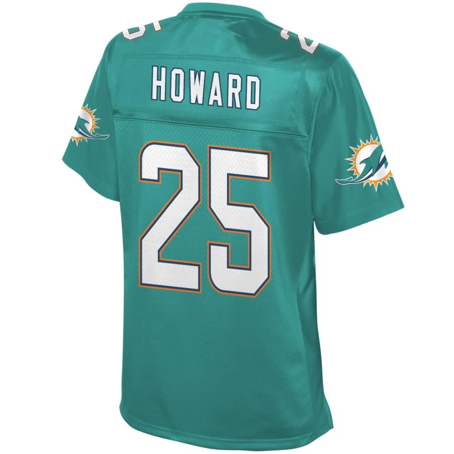 Xavien Howard Miami Dolphins NFL Pro Line Womens Player Jersey – Aqua