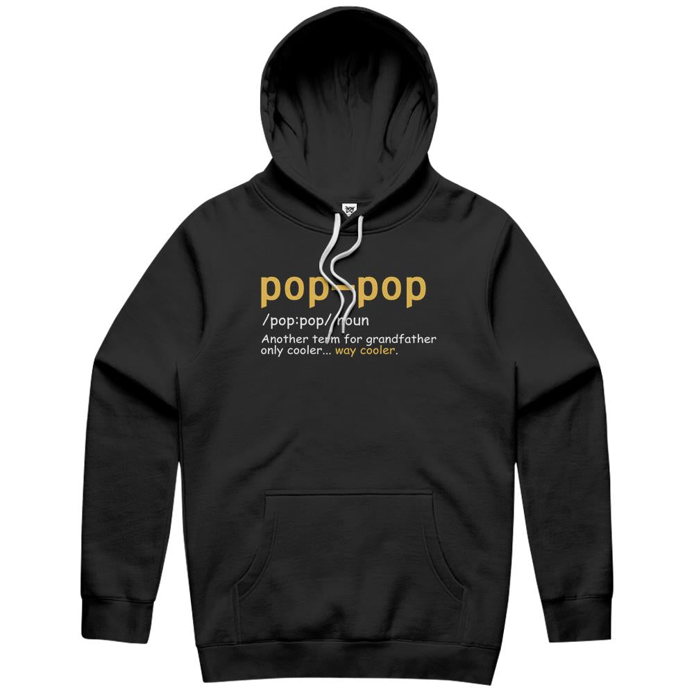 Mens Pop Pop Grandpa Fathers Day Gifts Grandfather Gift Hoodie