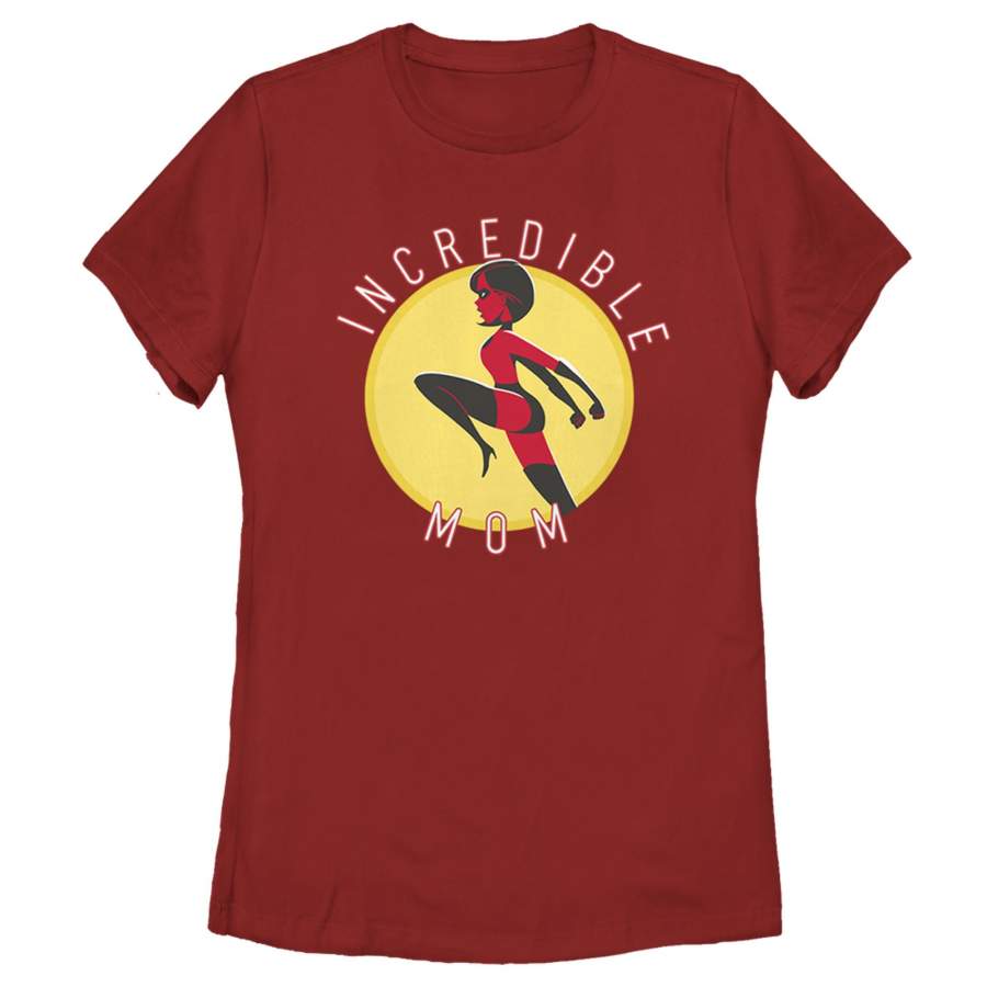 The Incredibles 2 Women’s Incredible Mom Circle  T Shirt