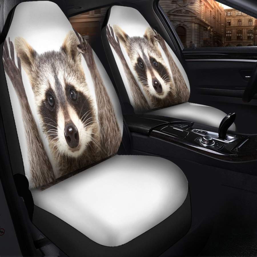 Raccoon Animal Car Seat Covers