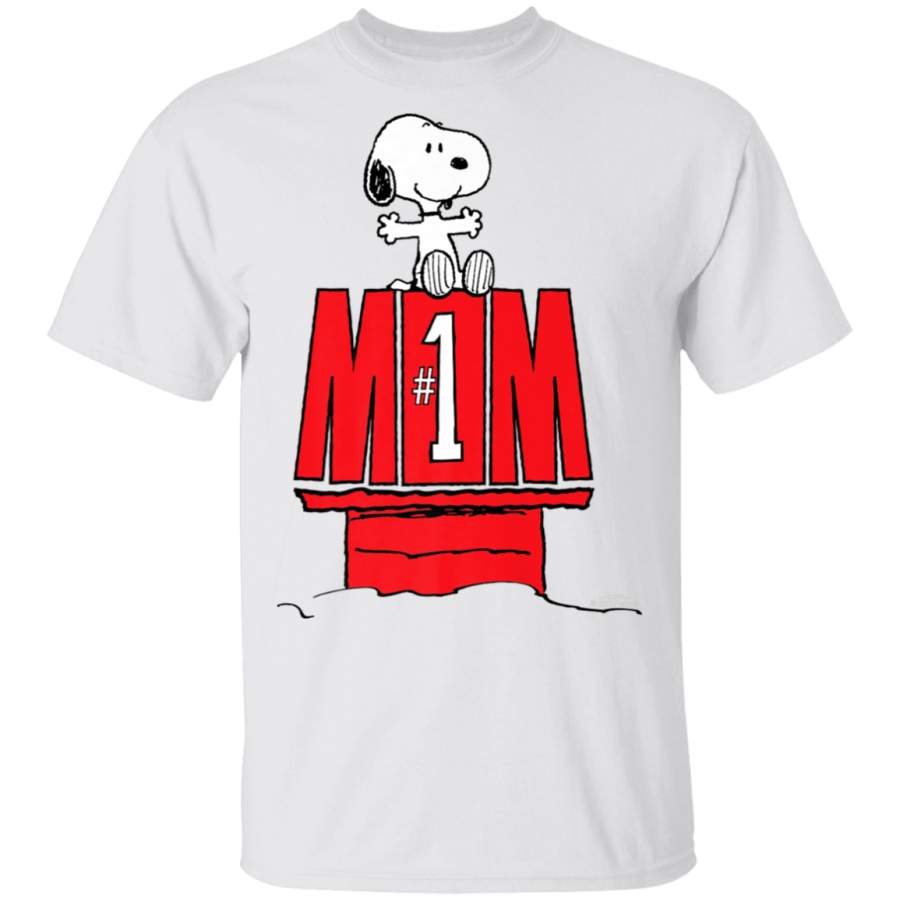 Peanuts Snoopy 1 Mom T-Shirt