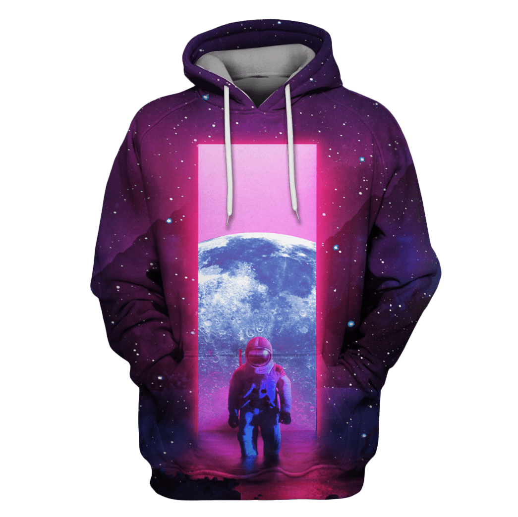 Astronaut Come Back From The Moon Custom T-Shirt – Hoodies Apparel