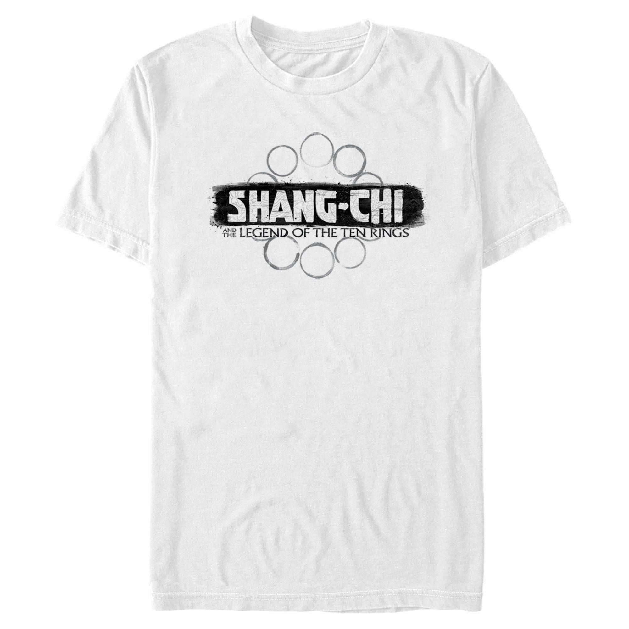 Shang-Chi Men’S Shang-Chi And The Legend Of The Ten Rings Logo Black  T-Shirt