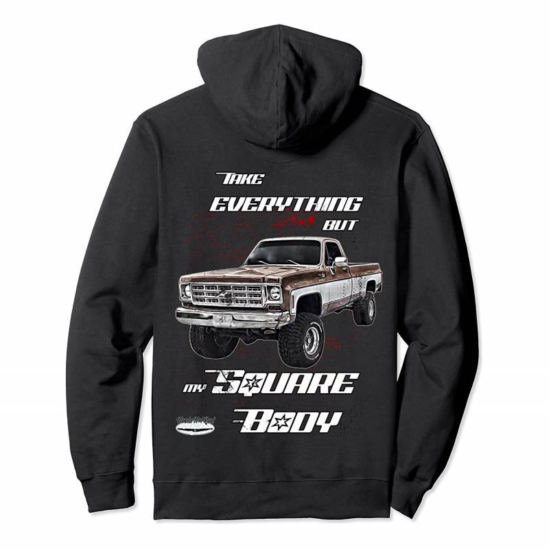 Lifted longbed Squarebody Square-Body Square Body Truck USA Pullover Hoodie, T-Shirt, Sweatshirt