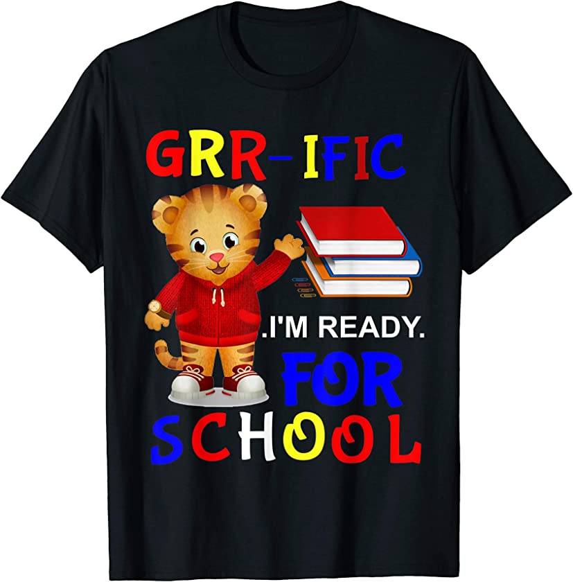 Vebyhogh – Daniel Tiger Grr-ific I’m Ready For School T-Shirt