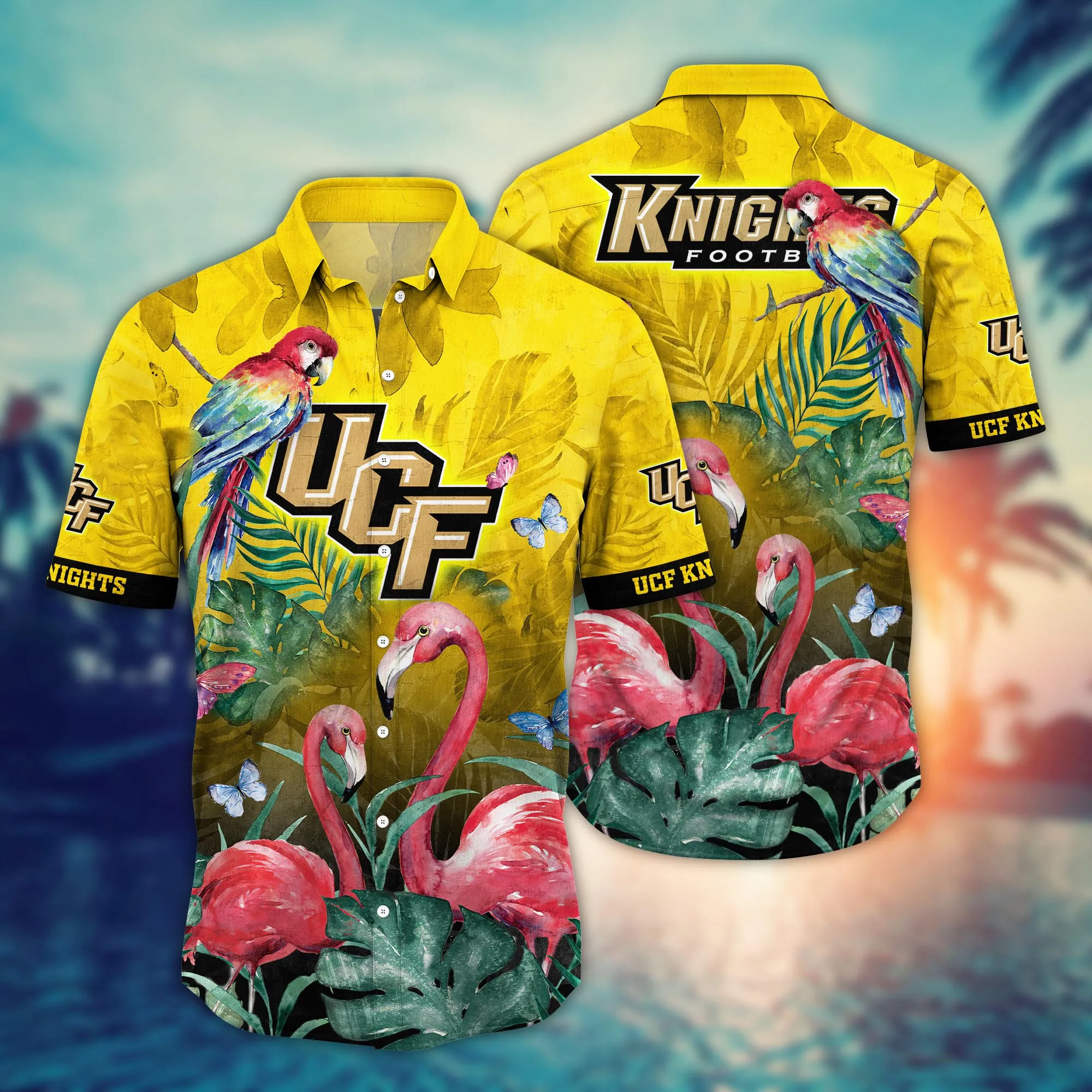 Ucf Knights NCCA Hawaiian Shirt Tropical Aloha Shirt