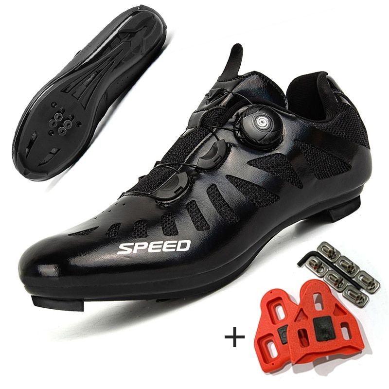 Professional Athletic Cycling Shoes for Men Women Bicycle Shoes MTB Locking Road Bike Shoes SPD Cleats Peloton Shoes Look Delta