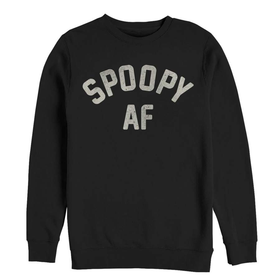 CHIN UP Men’s Halloween Spoopy AF Sweatshirt