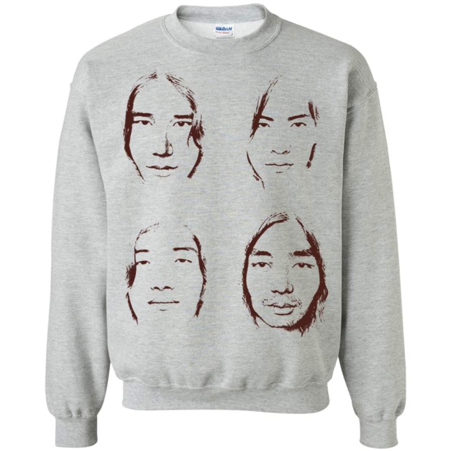 AGR Kazemachi Roman Shirt Crewneck Pullover Sweatshirt