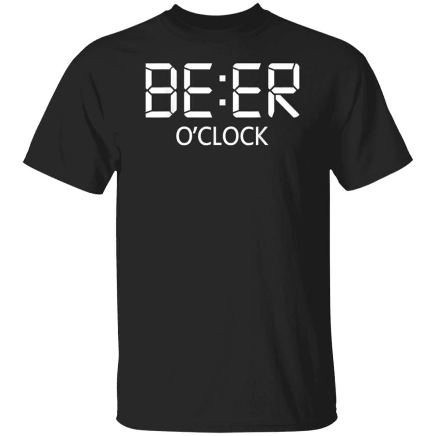 Beer O’Clock T Shirt Beer Drinkers Gift Idea T Shirt Bestmreby Shop
