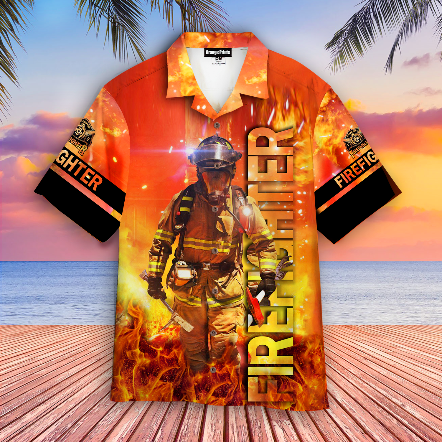 Brave Firefighter Hawaii Shirt For Men And Women Ha32019