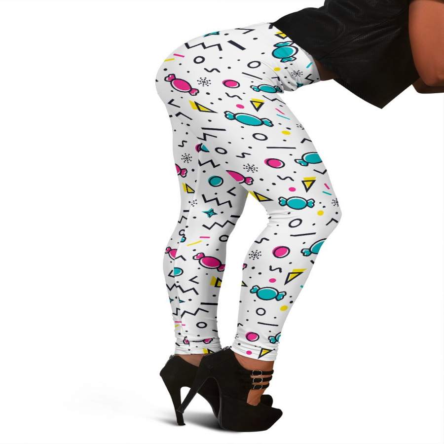 Candy Print Pattern Women Leggings