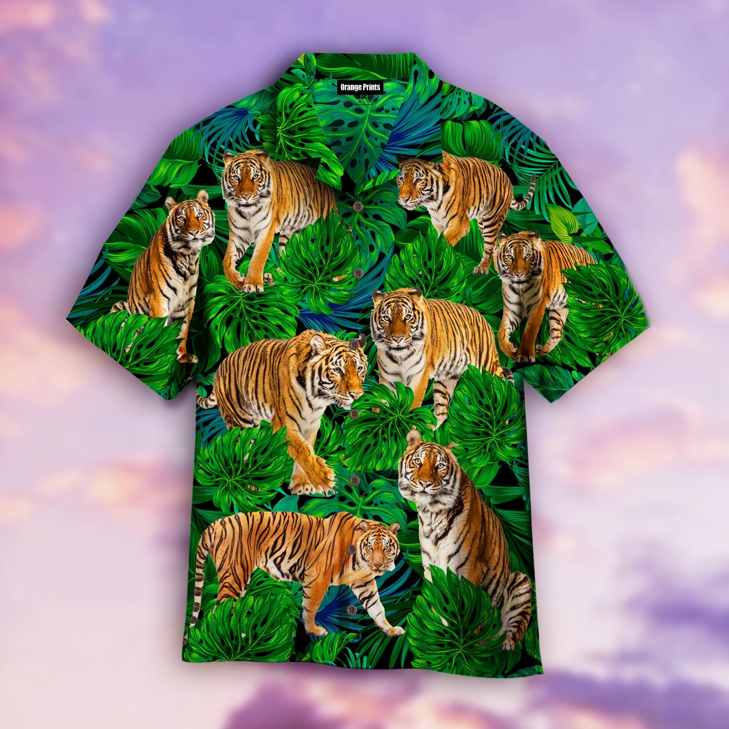 Tiger Tropical Hawaiian Shirt | For Men & Women | Adult | Wt1189