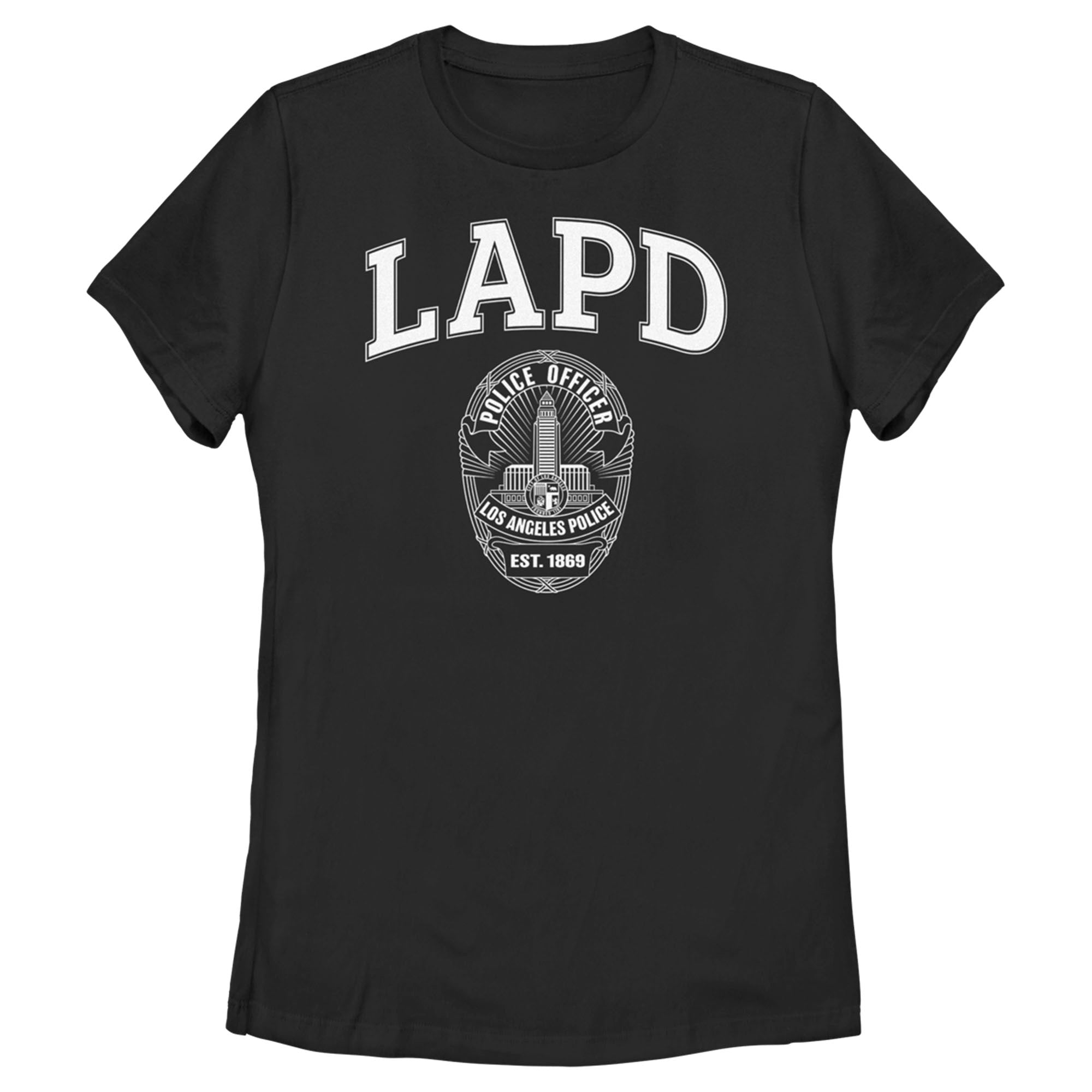 Women’S Lapd Police Officer Badge T-Shirt