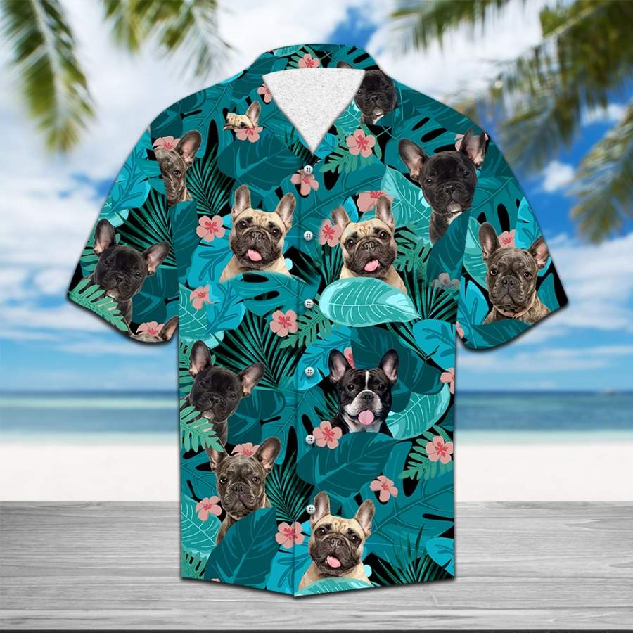 Frenchie Hawaiian Shirt Ha42716