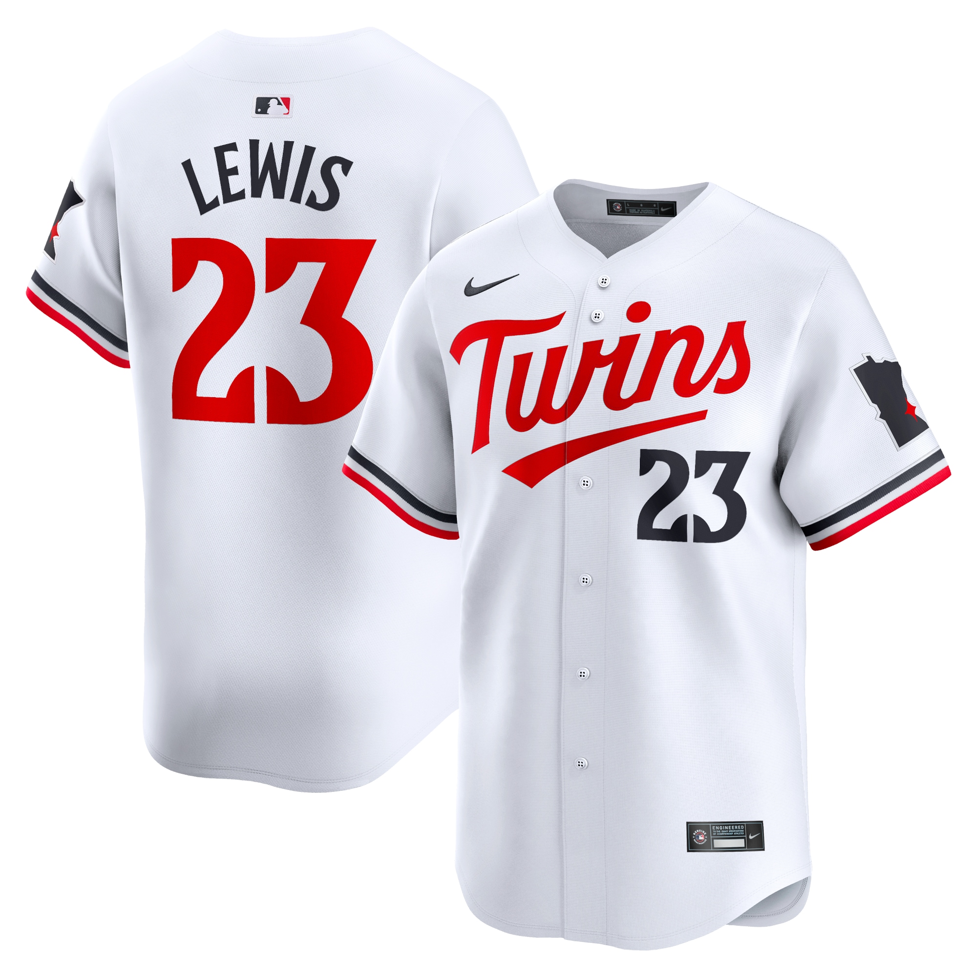 Royce Lewis Minnesota Twins Home Limited Player Jersey – White