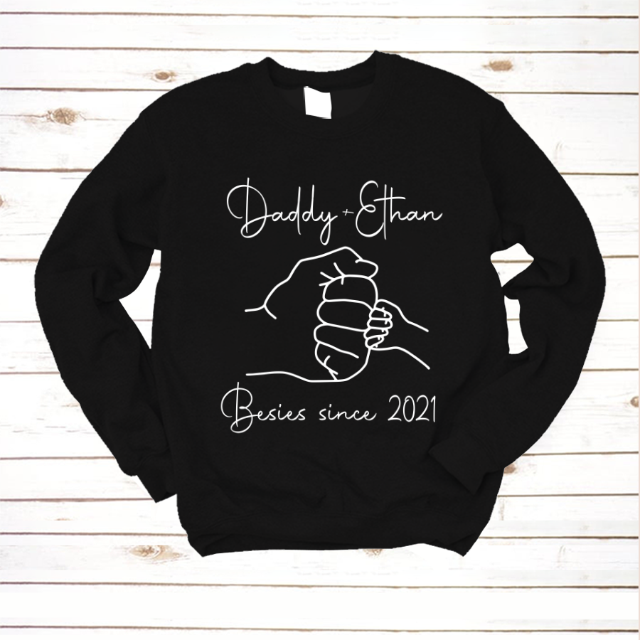 Daddy And Grandkid’S Besties Sweatshirt