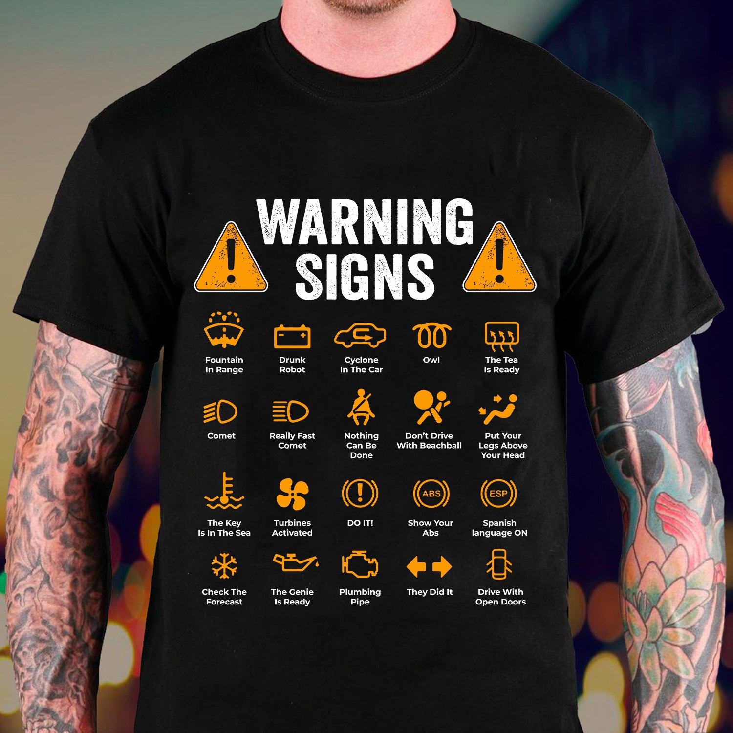 Warning Signs Special Gift For Friends Standard/Premium T-Shirt