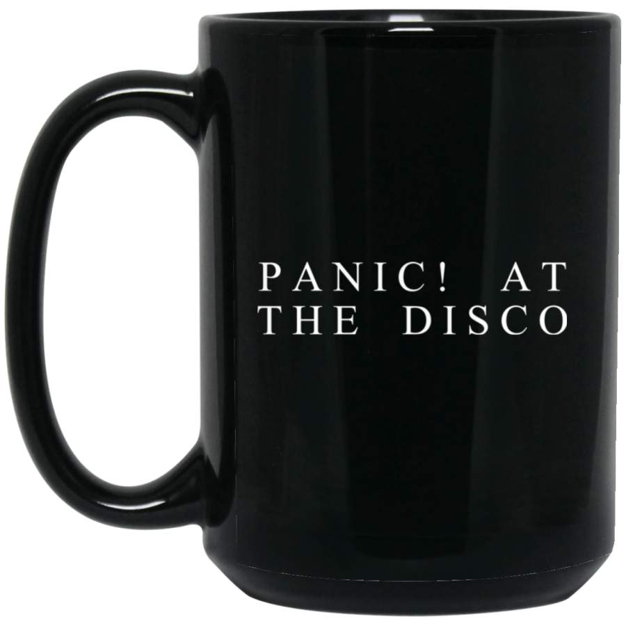 Panic At The Disco Hoodie Classic Band Logo Big Black Mug