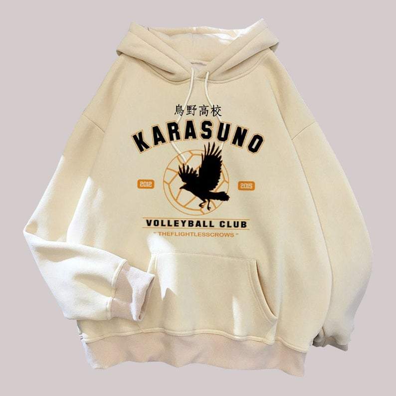 Haikyuu Hoodie Unisex Hinata Kageyama Nekama Japanese Anime Soft & Warm Sweatshirt Pullover