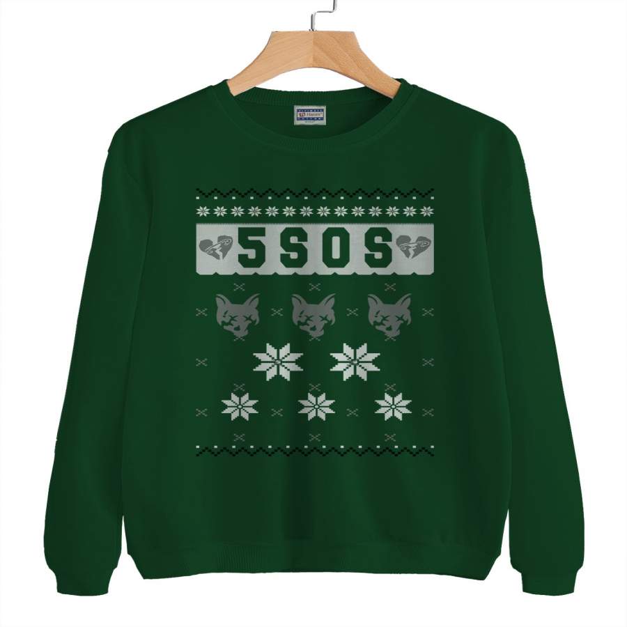 5Sos Ugly Sweater 2 Unisex Crewneck Sweatshirt Adult