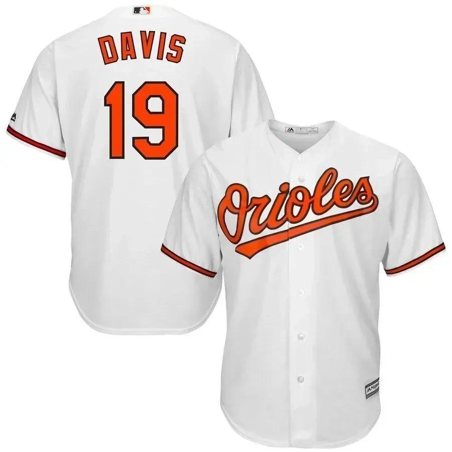 Chris Davis Baltimore Orioles Cool Base Player Jersey – White