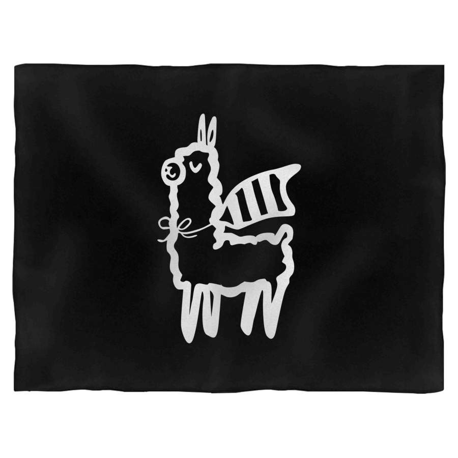 Super Llama From South America Spit Animal Blanket