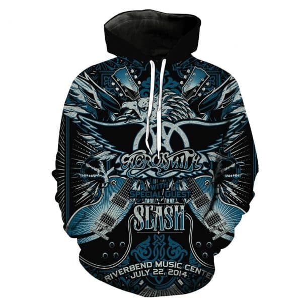 Aerosmith 3D Printed Hoodie/Zipper Hoodie 4