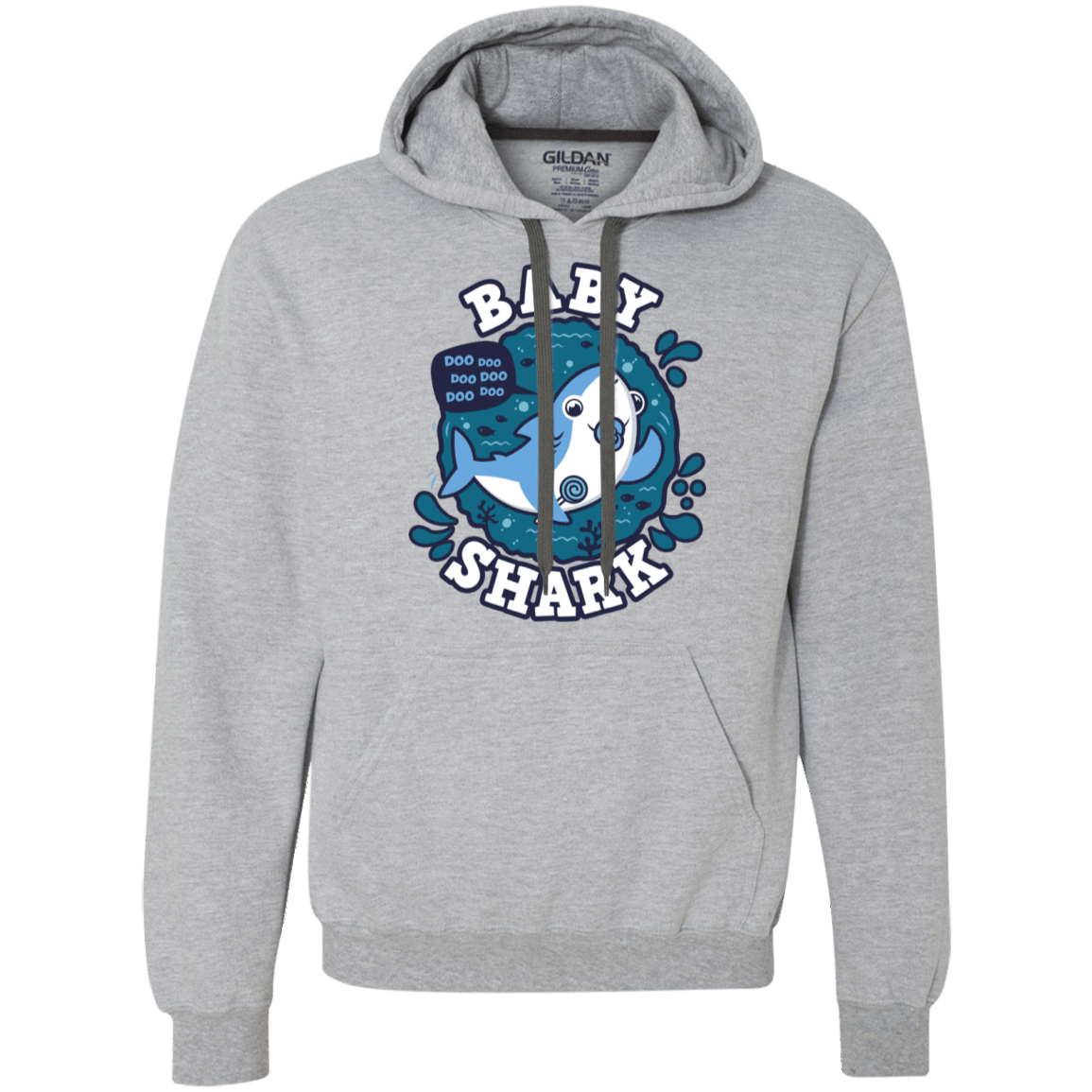 Shark Family Trazo – Baby Boy Chupete Premium Fleece Hoodie