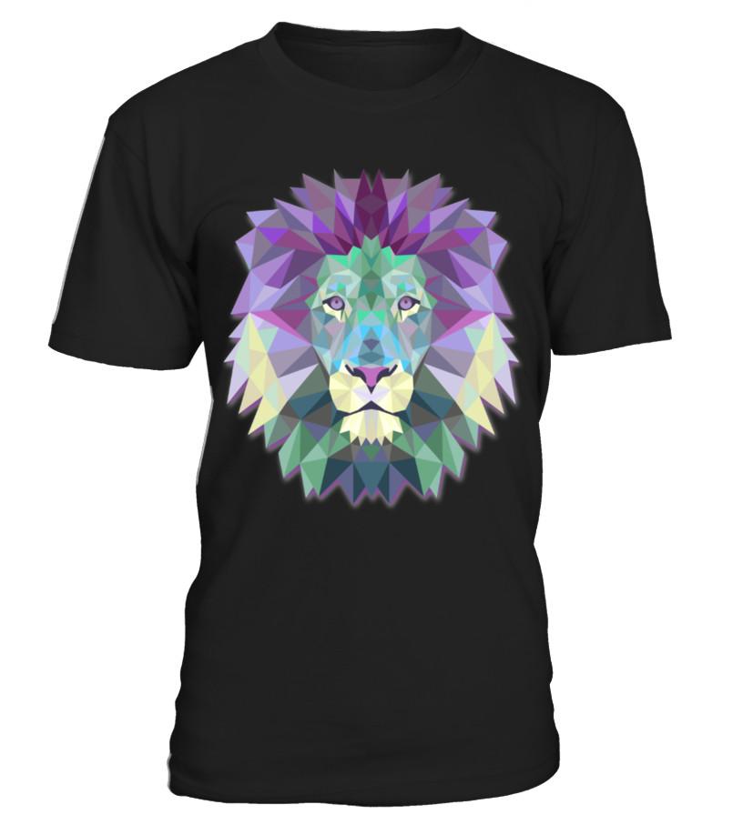 T-Shirt Lion Animals T Shirts C-F1Y9R