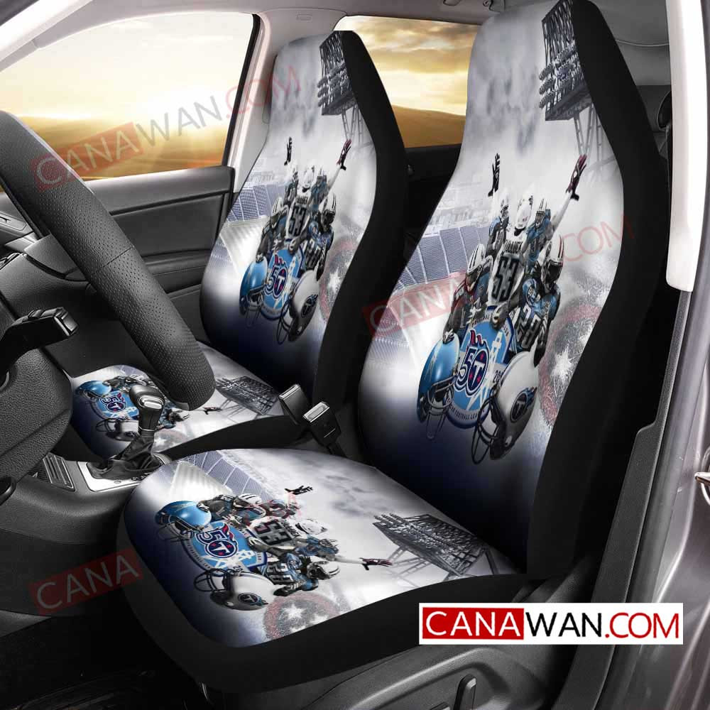 Tennessee Titans Style028 3D Customized Personalized Car Seat Cover