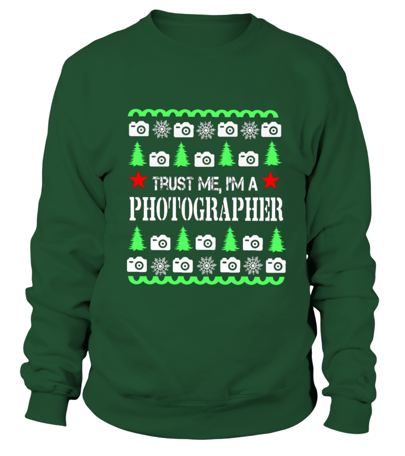 Ugly Christmas Sweater For Photographers T Shirts C-Nwuh