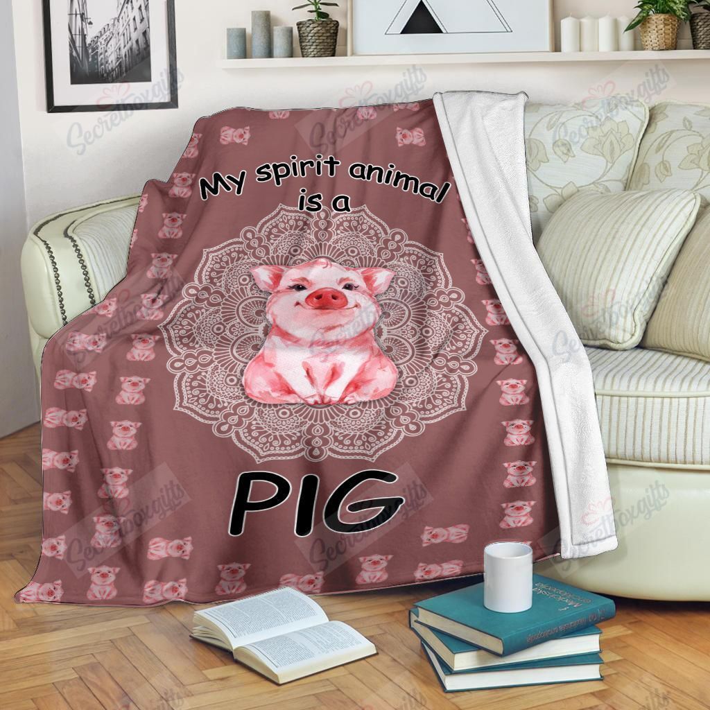 Pig Spirit Animal Yq0102548Cl Fleece Blanket