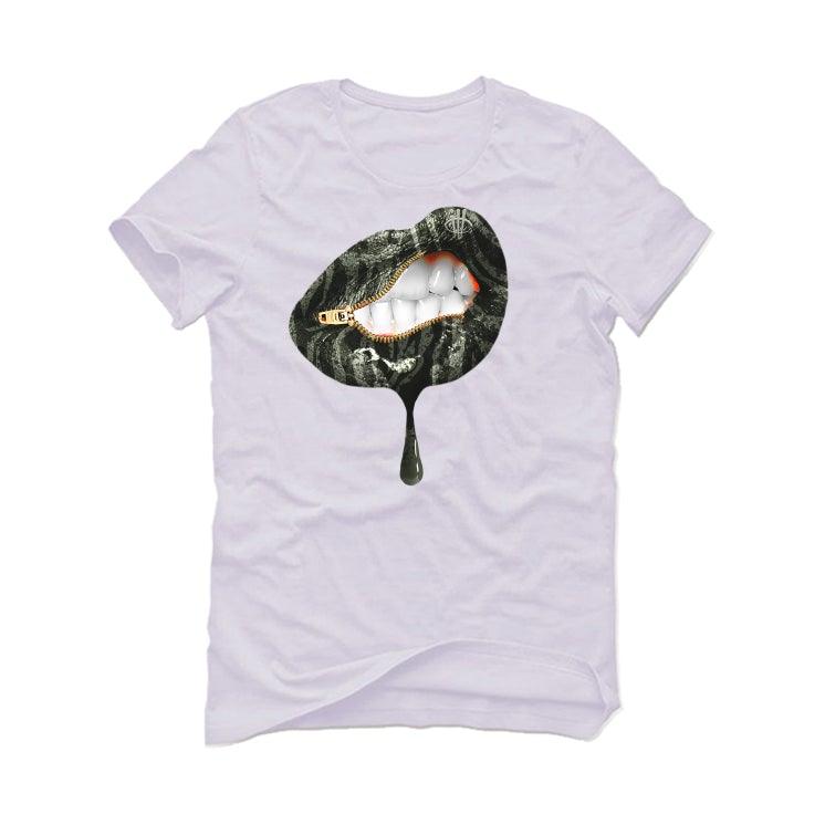 Air Jordan 11 “Animal Instinct” White T-Shirt (Lips Unsealed)