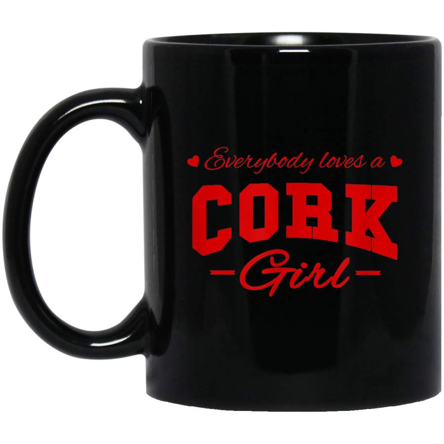 Everybody Loves a Crok Girl  Vintage Irish Souvenir Mug