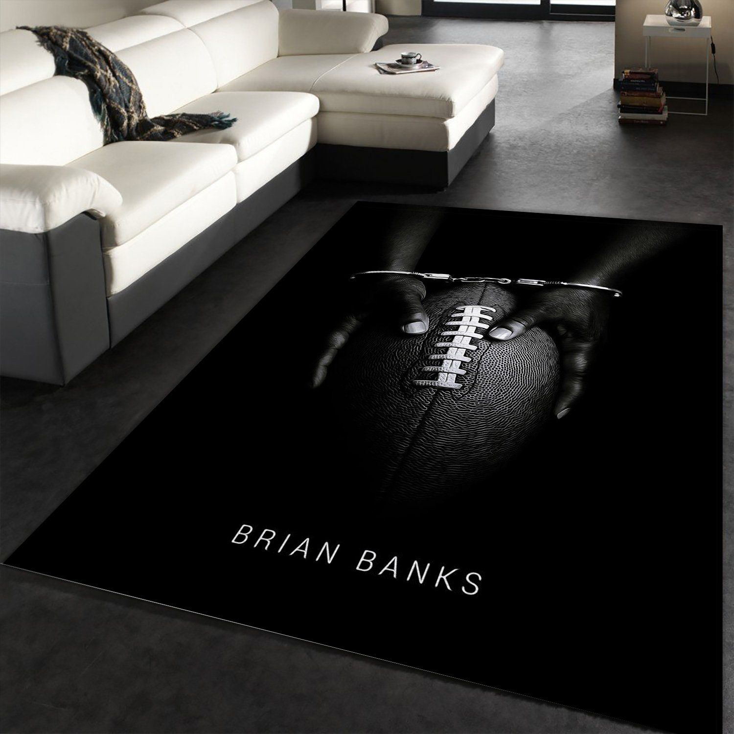 Brian Banks Area Rug Art Painting Movie Rugs US Gift Decor