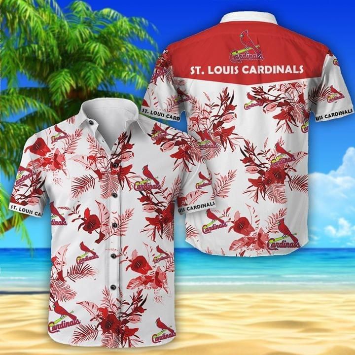 St Louis Cardinals Tropical Style For Fan Printed Hawaiian Shirt Hoodie Sweater Tshirt Ha20971