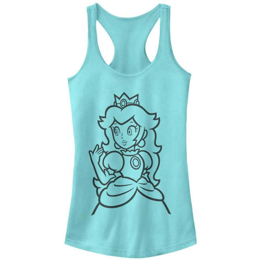 Nintendo Junior’s Mario Princess Peach Racerback Tank Cancun