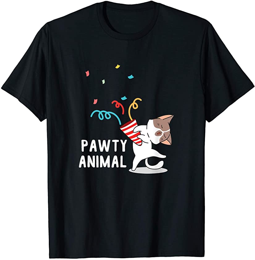 Cute Kawaii Kitten Love For Cats Pet Cat Owner Pawty Animal T-Shirt