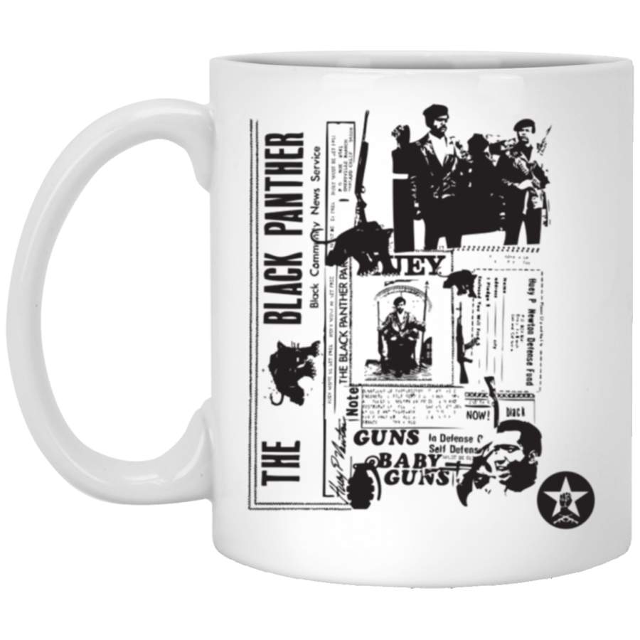 Black Power (The Panthers) 11 oz. White Mug