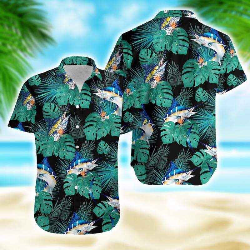 Marlin Fish Hawaii Aloha Shirts Hawaii Shirt For Hawaii Ha97716