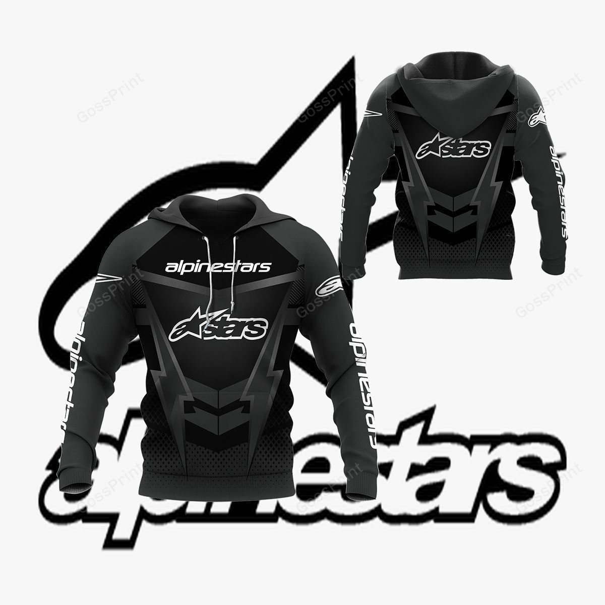 3D All Over Printed Alpinestars Shirts Ver 26