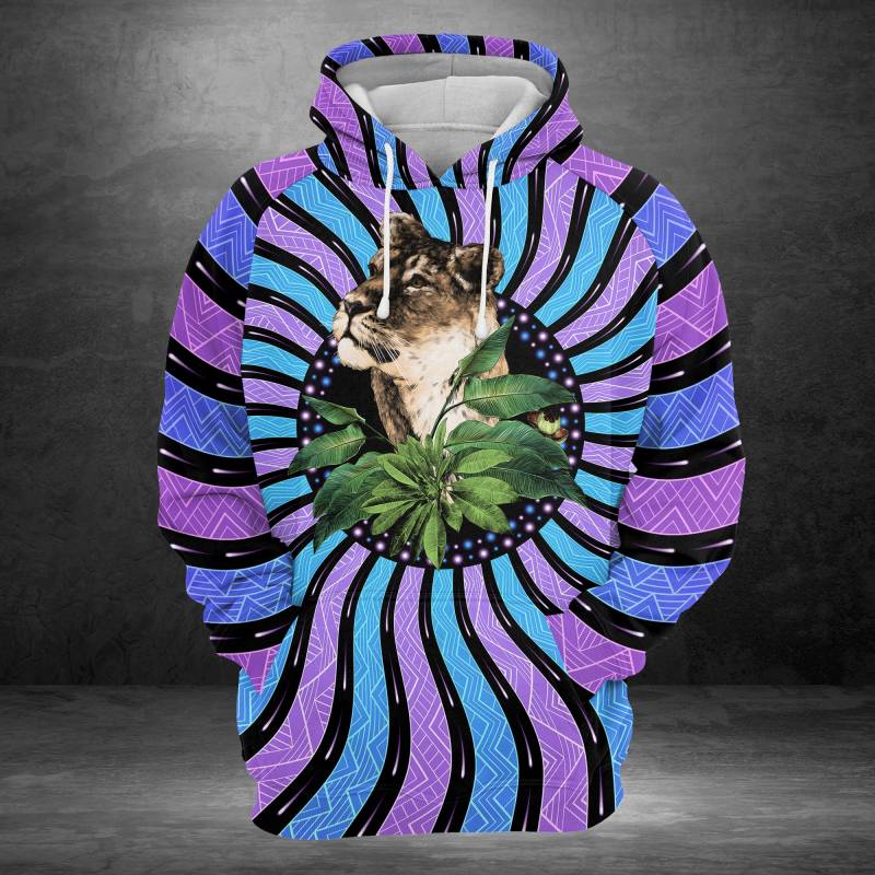 Awesome Tiger G529 – All Over Print Unisex Hoodie