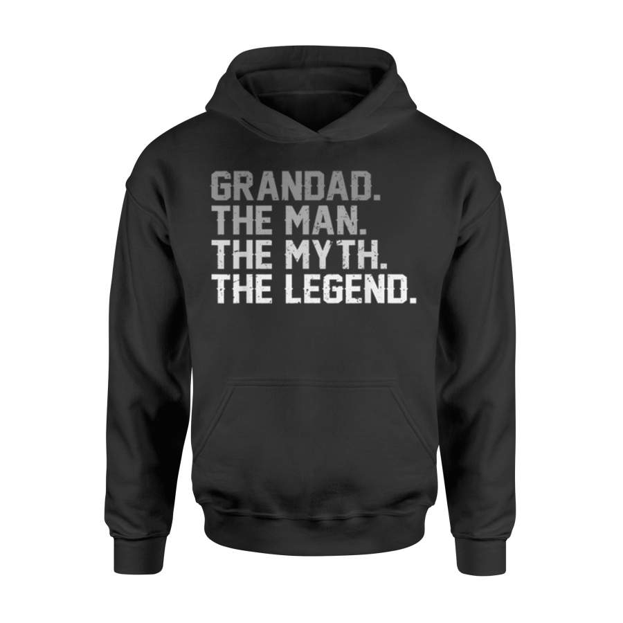 Father’s Day Grandad The Man The Myth The Legend Gift For BirthdayHoodie
