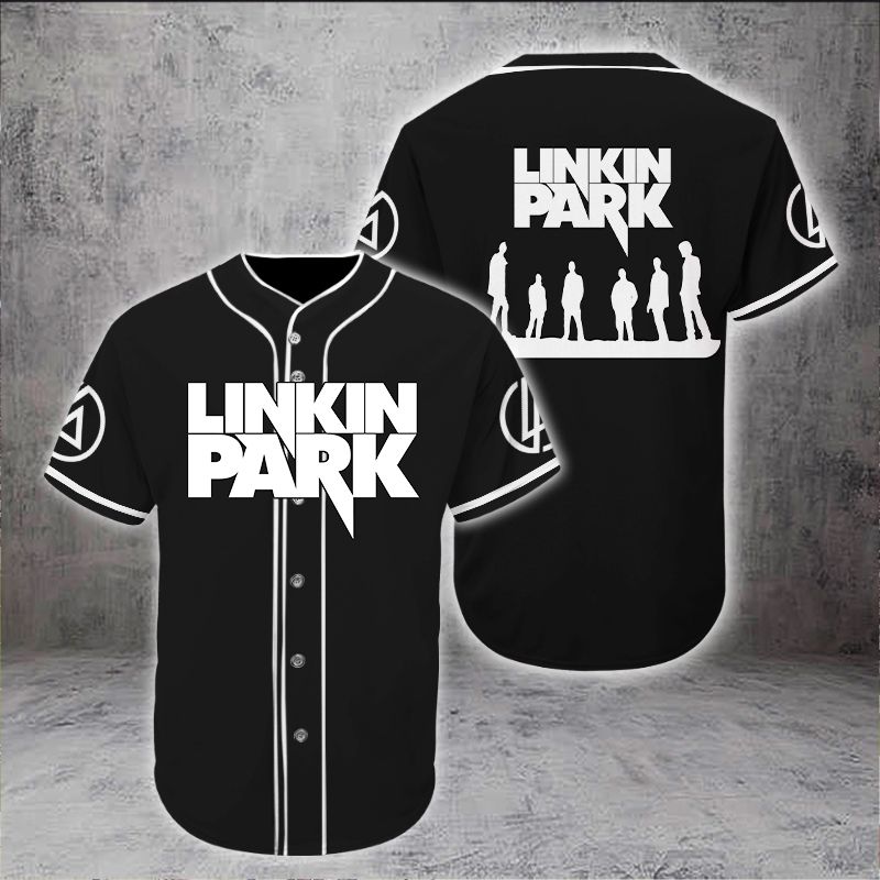 Stan Linkin Park Black Baseball Tee Jersey Shirt Unisex Men Women