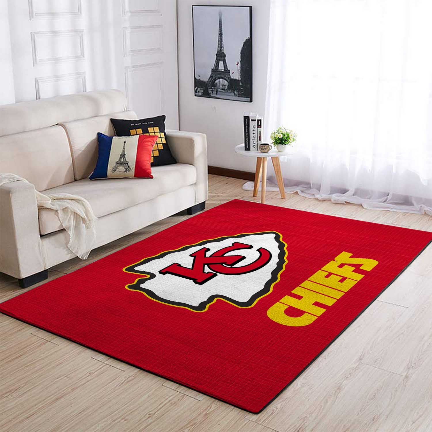 The 20 Rug Kansas City Chiefs Area Rugs Living Room Carpet SKC101202 Christmas Gift Floor Decor